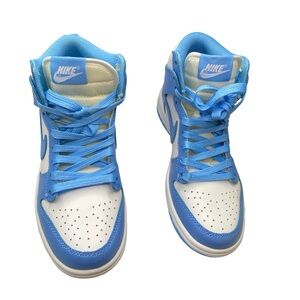 Sky Blue and White dunks